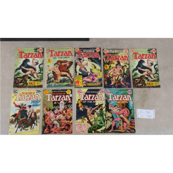 DC Comics 9 Tarzan 20-25 Cents