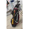 Image 2 : Left Handed Golf Clubs with Bag and Stand : 2 Drivers , 5 