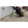 Image 3 : Left Handed Golf Clubs with Bag and Stand : 2 Drivers , 5 