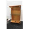 Image 3 : 2 Display Clases : 8 1/2'' x 5''  x 14'' with Glass Doors , 10'' x 6''  x 2'' with