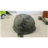 Image 2 : Camo Army Helmet with Lining, Flashlight, Wood Treasure Box, Plus