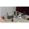 Image 2 : Set of 3 Vtech Cordless Phones , (6) Legends Sports Memorabilia Sports
