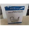 Image 1 : New Bios Raised Toilet Seat 