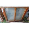 Image 3 : (13) Wood Framed Windows (8) 24'' x 24'' , (2) 19'' x 21'' , (3) 21'' x 37'' -