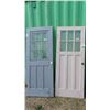 Image 1 : (2) Used Wood Slab Doors : 32'' x 80'' , 32'' x 81'' 