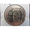 Image 2 : (2) 1958 Canadian Solid Silver Dollars BC Totem Poles , Excellent Condition