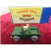Image 2 : Matchbox Series #12 Jeep with Original Box , King Size Matchbox Caterpillar