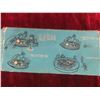 Image 2 : Vintage Tin Toy Steam Powered Steam Boat 6 1/2'' with Original Box -Excellent