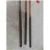 Image 2 : 3 Antique Hickory Wood Shaft Golf Clubs All in Nice Condition, Package of 3 Wilson 