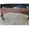 Image 2 : 1923 Bath Tub Bench / Wash Tub Stand by Beatty Bros Ltd with Fold Down Wood Construction