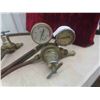 Image 3 : Acetyline and Oxygen Hose with Gauges