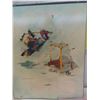 Image 2 : Hockey Related: Hardboard Picture 16'' x 20'' , Toronto and New York Flags,8 Mini NHL Mugs, 