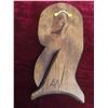 Image 2 : Alex Willie Signed Wood Carving 'The Raven' 11 1/2'' x 5 1/2'' 