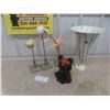 Image 1 : Room Décor: Seashells on Stand, Ceramic Piggy Bank, Planter/Vase 14 1/2'' Tall