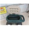 Image 2 : Garden Sit, Dig & Plant Cart with Storage