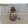 Image 3 : Decorative Candle Holder with Mosaic Glass 12 1/2'' Tall