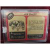 Image 2 : Joe Daley Autographed Card, No Certificate of Authenticity
