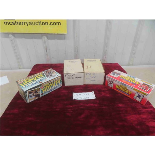 Pro Set 1990-91 & 1991-92 Complete , Topps 1990 Complete Set, Sealed 