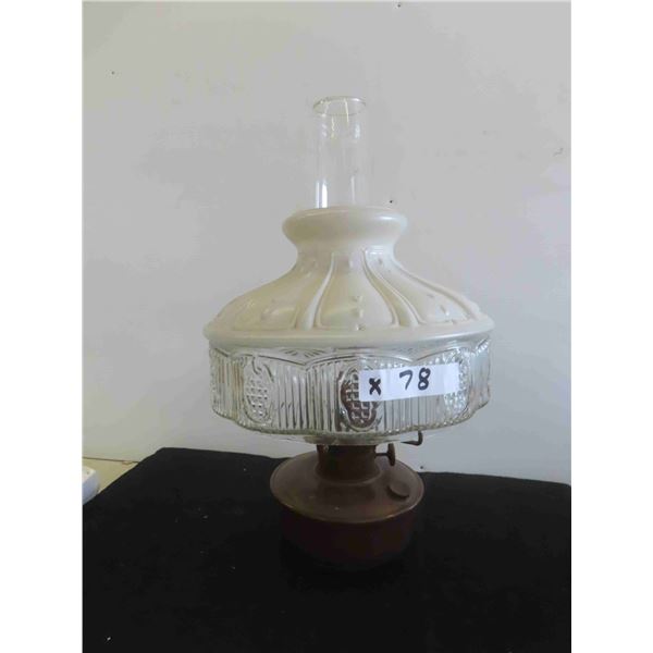 Aladdin Lamp with Chimney and Shade