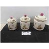 Image 1 : Royal Albert Old Country Rose 3 Piece Canister Set