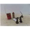 Image 8 : Pyrene Fire Extinguisher Fluid,  2 Oil Jar Funnels, Squirt Can, Quart Can Spouts, Plastic 