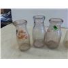 Image 2 : 10 Labelled Cream and Milk Bottles : Steffens, Thunderbay, Coop, Crescent, Plus