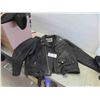 Image 1 : ZR Apparel Leather Biker Jacket Size 48, Cruiser Leather Chaps