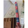 Image 3 : Liberty Fire Extinguisher, Railway Lantern, Glass From Barn Lantern, Desktop Organizer,