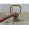 Image 7 : Liberty Fire Extinguisher, Railway Lantern, Glass From Barn Lantern, Desktop Organizer,