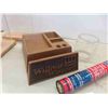 Image 9 : Liberty Fire Extinguisher, Railway Lantern, Glass From Barn Lantern, Desktop Organizer,