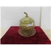 Image 1 : Depression Glass Punch Bowl with Inlay