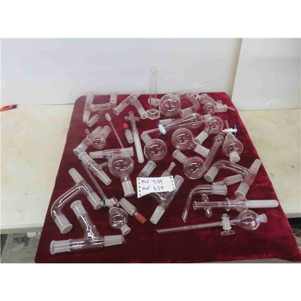 Pyrex Laboratory Beakers and Connecters