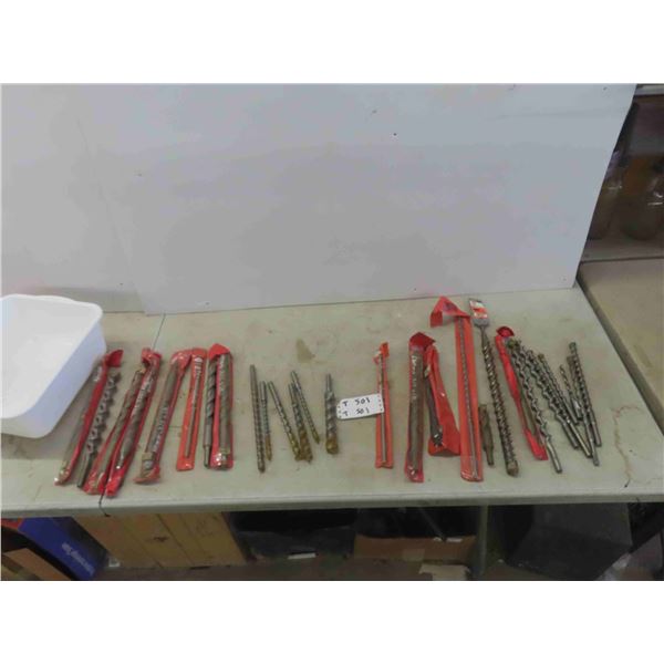 25 New Masonary Bits Up to 20'' L 
