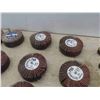 Image 3 : 50 New Sanding Wheels (30) 3'' & (20) 1'' 