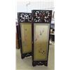 Image 2 : Ornate Room Divider with Embroidered Stitch Designs 71'' Tall x 80'' 