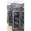 Image 8 : Ornate Room Divider with Embroidered Stitch Designs 71'' Tall x 80'' 