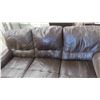 Image 2 : Leather/Leather Style Reclining Couch