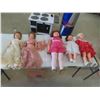 Image 1 : 6 Vintage Dolls Tallest is 36'' and Walks