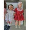 Image 2 : 6 Vintage Dolls Tallest is 36'' and Walks