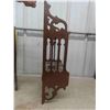 Image 2 : What Not Wall Shelf 11'' x 6 1/2'' x 24'' , Wood Magazine Rack