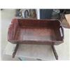 Image 3 : Wood Cradle 20'' x 20'' x 13 1/2''