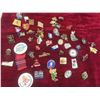 Image 8 : Pin Back Buttons : Manitoba, Canada Flag, Las Vegas, Plus More