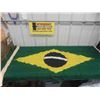 Image 2 : Flags: Brazil 70'' x 33'' , Denmark 71'' x 35'' 