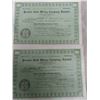 Image 2 : Premier Gold Mining Company Ltd 7 Certificates for 100 Shares