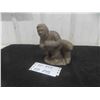 Image 1 : Eskimo and Seal Carving 6'' Tall