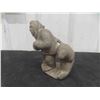 Image 2 : Eskimo and Seal Carving 6'' Tall