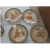 Image 2 : 19 Piece China Tea Set, Wine Craft, Chalkware Cows