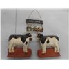 Image 8 : 19 Piece China Tea Set, Wine Craft, Chalkware Cows