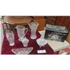 Image 1 : Martini Set , Crystal Vase, Pillars, Covered Dishes & More 
