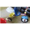 Image 2 : Radio Flyer Tricycle , 2 Fisher Price Walkers Stationary + Ride On